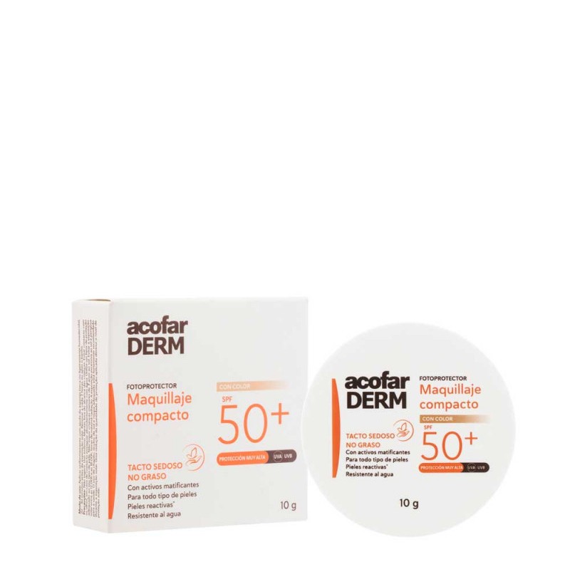 ACOFARMA MAQUILLAJE COMPACTO 10GR SPF50