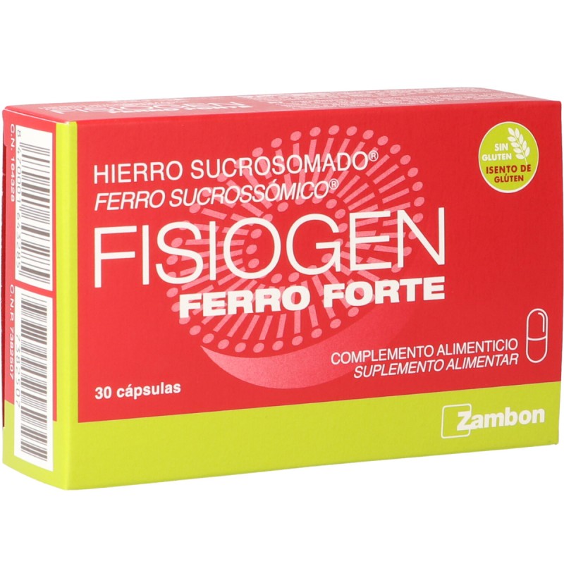 FISIOGEN FERRO LIPOSOMADO FORTE 30 CAPS