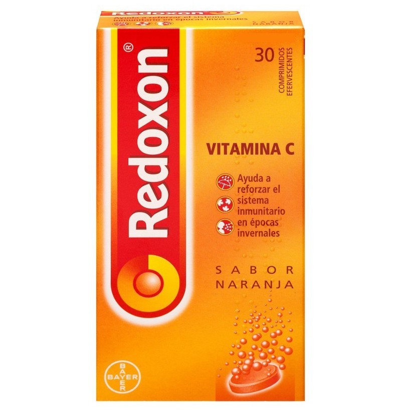 REDOXON VIT C 30 COMPRIMIDOS EFERVESCENTES SABOR NARANJA