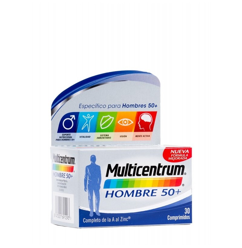 MULTICENTRUM HOMBRE 50+ 30 COMP