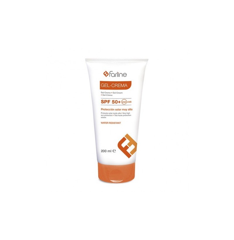 FARLINE GEL CREMA SOLAR SPF 50+ 1 ENVASE 200 ML