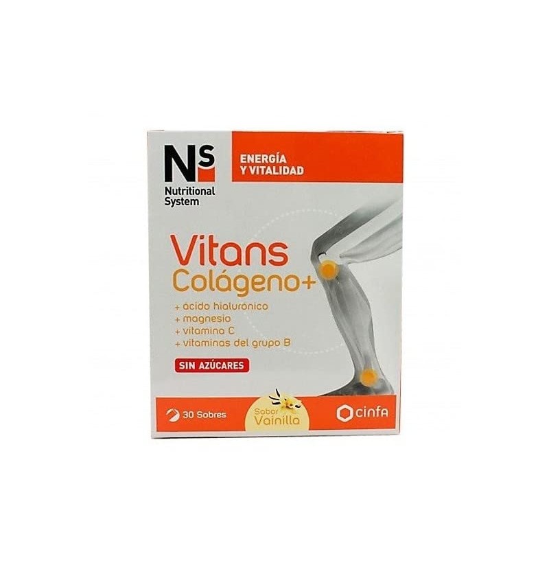 NS VITANS COLAGENO+ 30 SOBRES VAINILLA