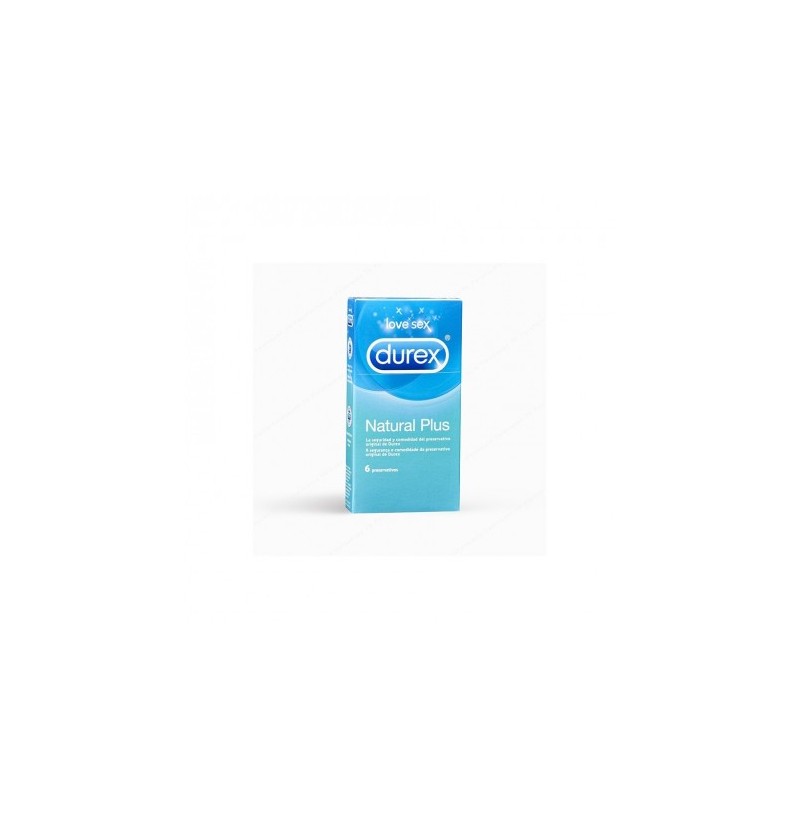 PROFILACTICOS DUREX NATURAL PLUS 6 UD