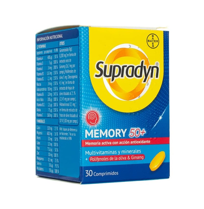 SUPRADYN MEMORY 50+ 30 COMP