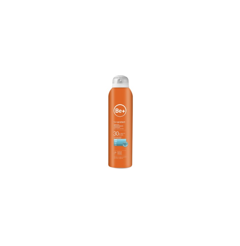 BE+ SKIN PROTECT AEROSOL CORPORAL SPF 30 1 ENVASE 200 ML