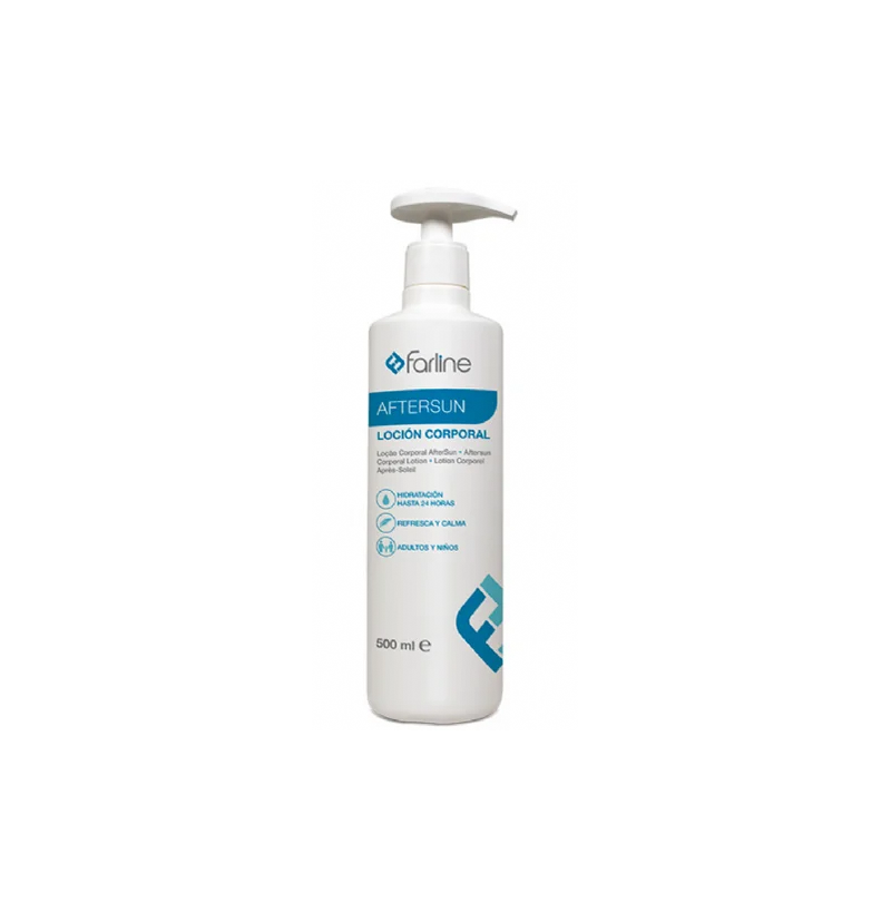 FARLINE AFTERSUN LOCION CORPORAL 1 ENVASE 500 ML