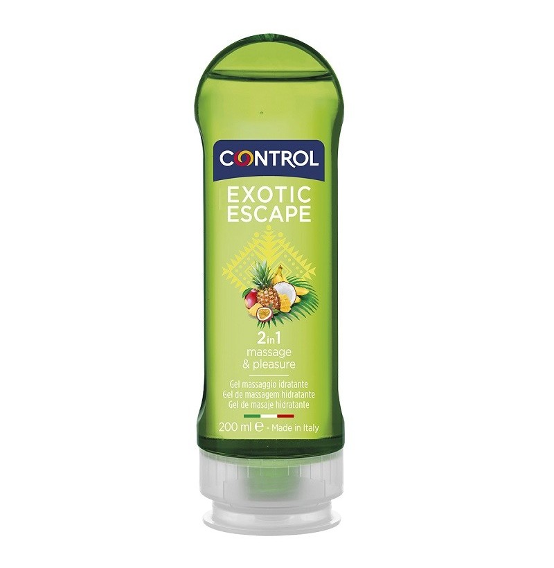 CONTROL EXOTIC ESCAPE 2 IN 1 MASSAJE & PLEASURE GEL 200 ML