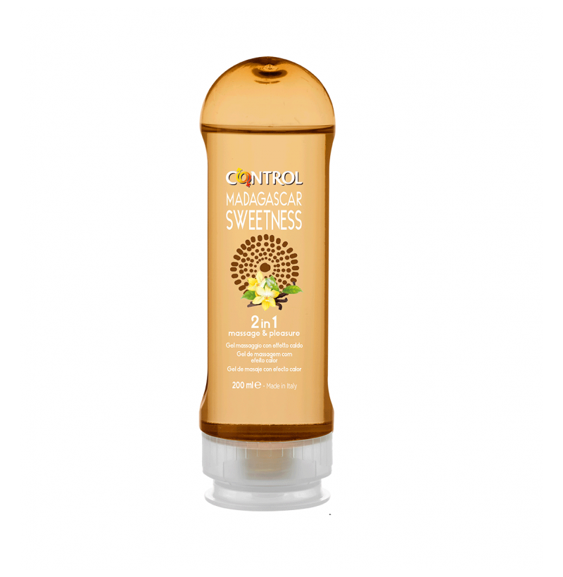 CONTROL VAINILLA OF MADAGASCAR 2 IN 1 MASSAJE & GEL 200 ML