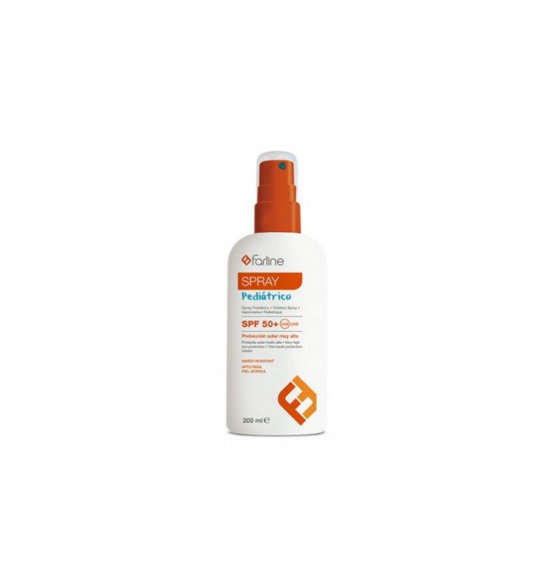 FARLINE SPRAY SPF 50+ PEDIATRICO PROTECCION MUY ALTA 1 ENVASE 200 ML