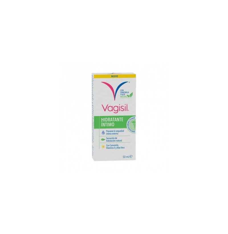 VAGISIL HIDRATANTE INTIMO CON CAMOMILA Y ALOE 1 ENVASE 50 ML