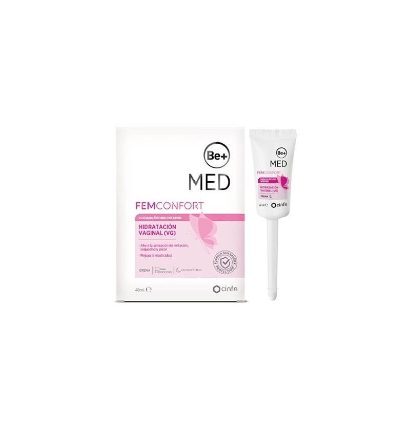 BE+ MED FEMCONFORT HIDRATACION VAGINAL 8 UNIDADES 6 ML