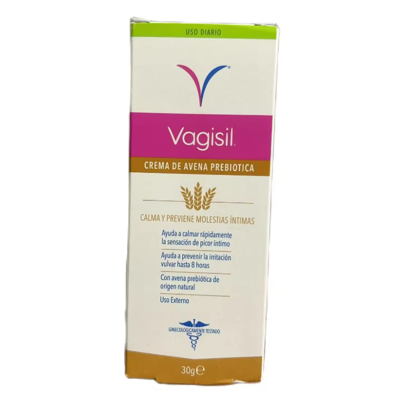 VAGISIL CREMA DE AVENA PREBIOTICA 1 TUBO 30 G