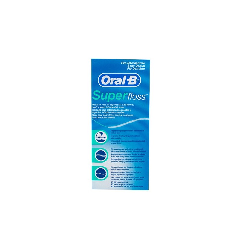 SUPER FLOSS ORAL B