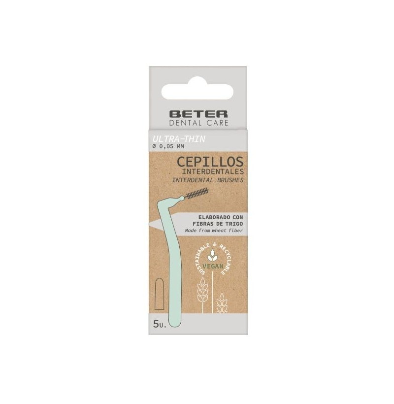 CEPILLOS INTERDENTALES BETER DENTAL CARE 0,5MM X 5 UNIDADES