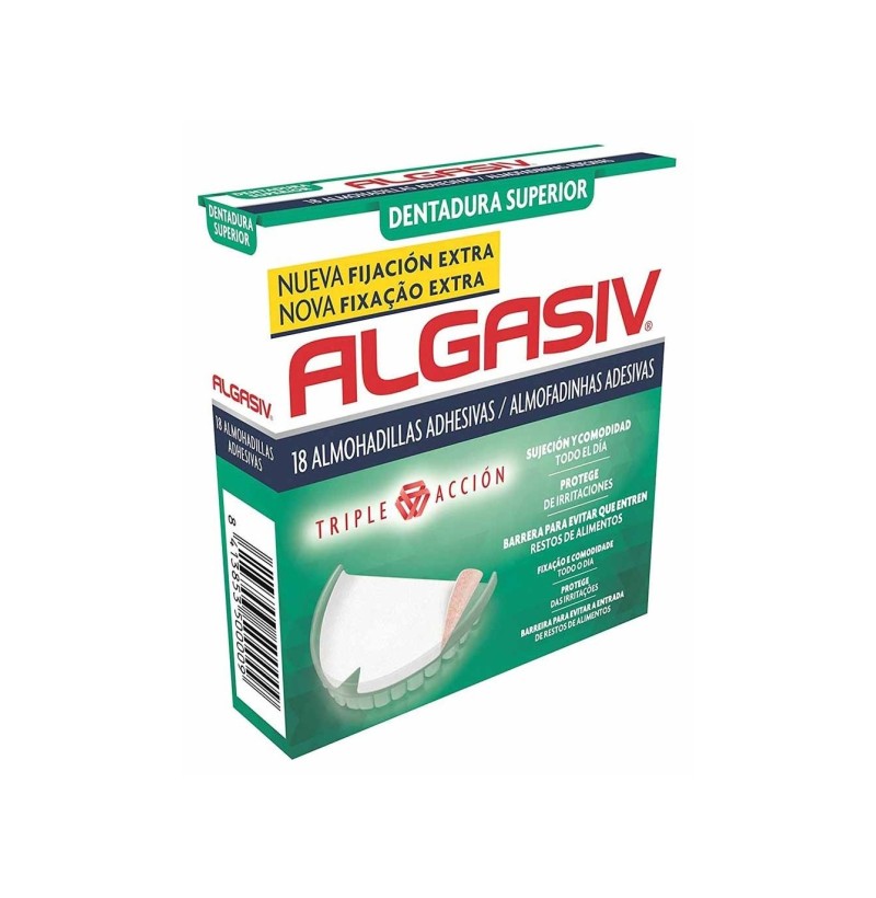 ALMOHADILLA DENTAL ALGASIV SUPERIOR 18 UDS