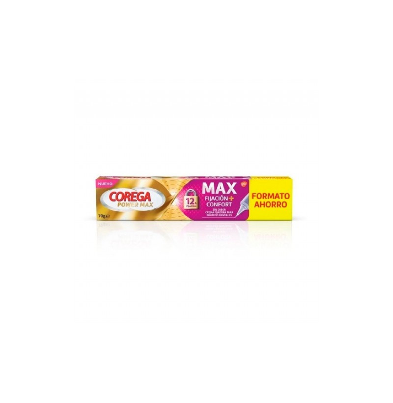 COREGA MAX FIJACION + CONFORT 1 TUBO 70 G SIN SABOR