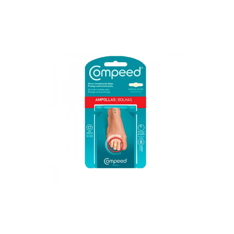 COMPEED AMPOLLAS DEDOS PIES PEQUE 8 UD