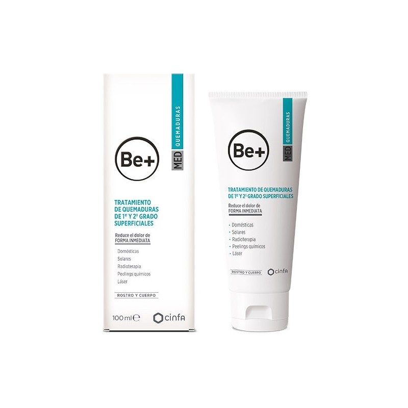 BE+ MED QUEMADURAS 1 TUBO 100 ML